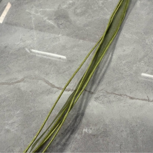 Blown Glass Pendant Teardrop Unique Necklace With Lobster Clasp Closure - Picture 6 of 10